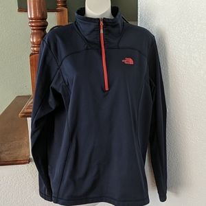 The North Face Navy and Red Lightweight Jacket